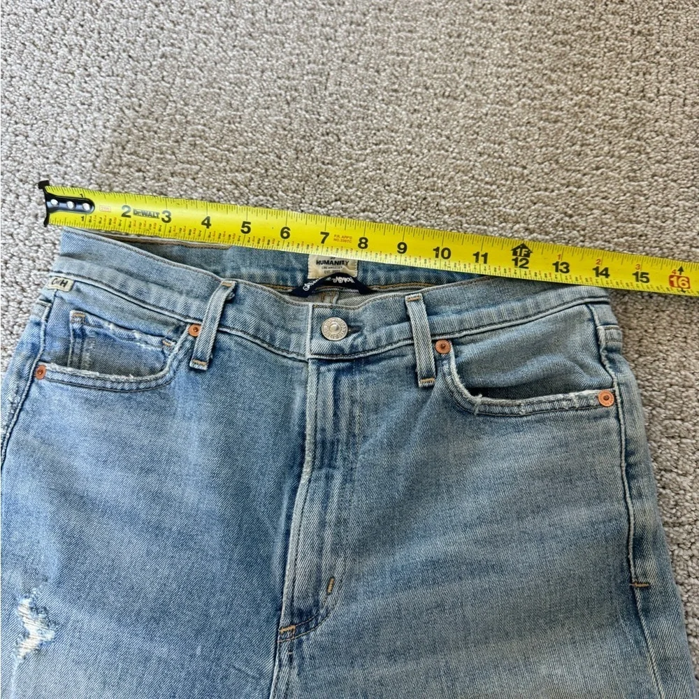 Citizens Of Humanity Blue Boot Cut Jeans